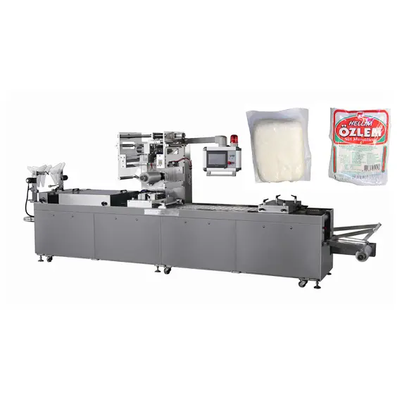 Máquina de embalagem a vácuo de queijo totalmente automática