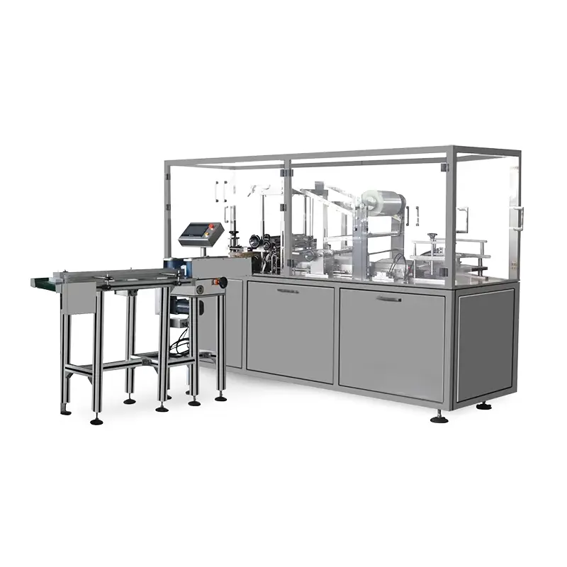 Máquina de embalagem 3D de filme transparente